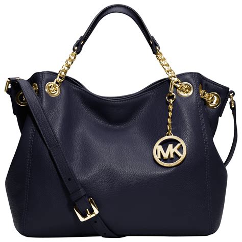 michael kors blue black bag|michael kors navy blue handbags.